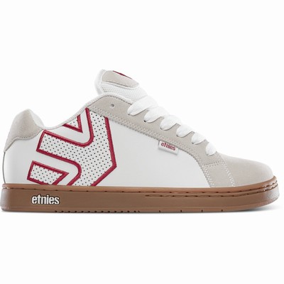 Tenis Etnies FADER Blancos/Rojos Para Hombre MX467-XMB